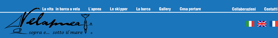 velapnea, sopra e... sotto il mare