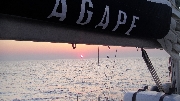 agape in navigazione verso bonifacio